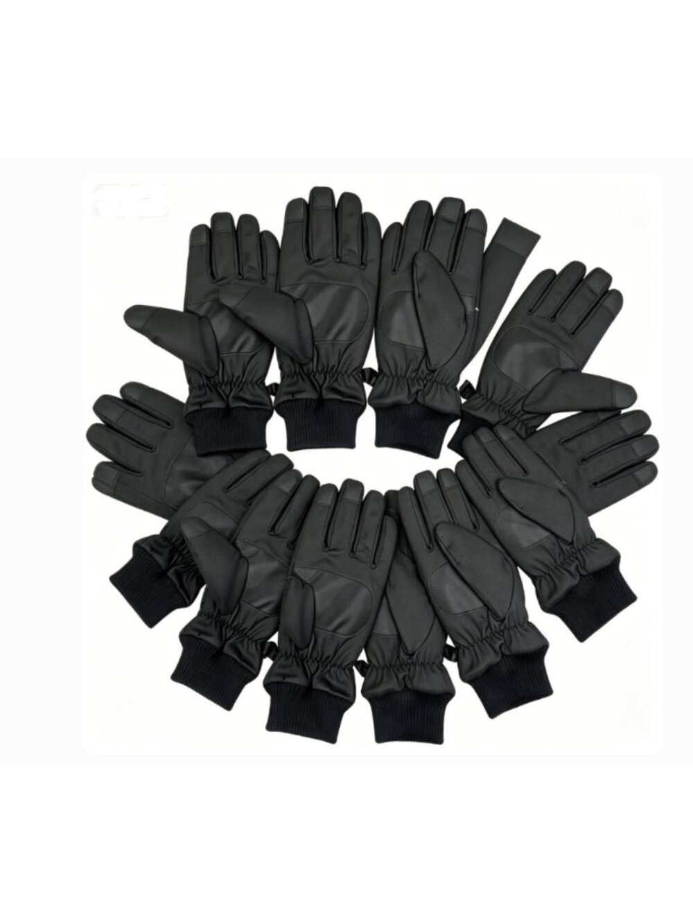 20 Pairs Windproof Waterproof Keep Warm Gloves Touchscreen Anti Slip Soft Fluff